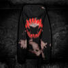 GHØSTKID - Hooded Sweater - Red Fangs IMG